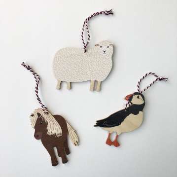 Wooden Ornaments