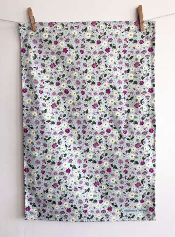 Peerie Petals Tea Towel - Image 3