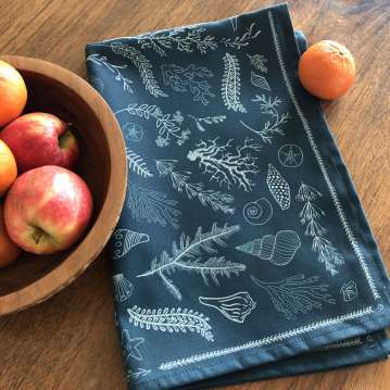 Selkie's Menagerie Tea Towel