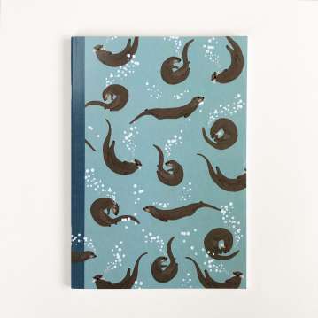 Otter Lined A5 Notebook - Image 2