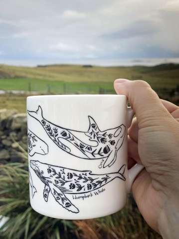 Blooming Cetaceans Mug - Image 2