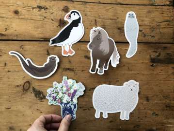 Shetland Vinyl Stickers Bundle - Image 2