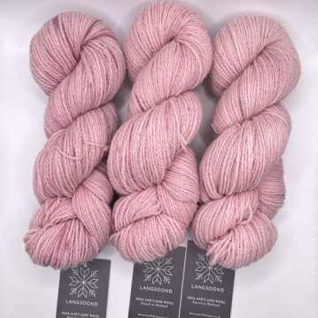 Pale Pink Ripple - Langsoond 4 Ply